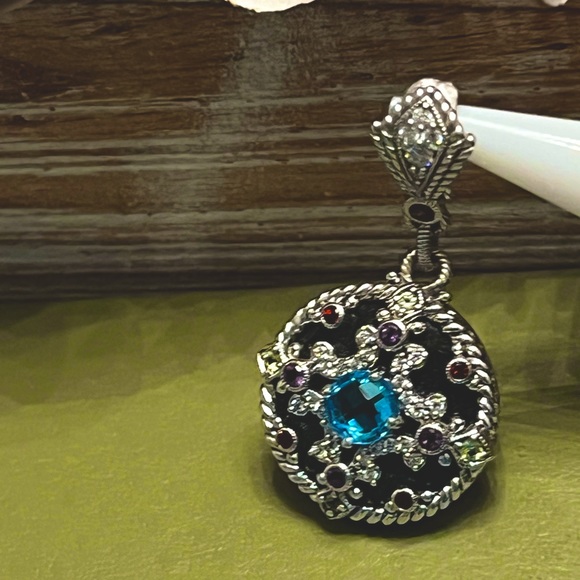 Judith Ripka Enhancer Pendant - Picture 1 of 7